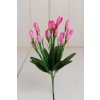 Kytička krokusky úzke RUŽOVÉ 36cm