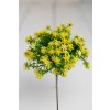 Hustý zväzok drobné kvietky ŽLTÉ 30cm