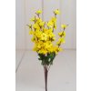 Kvitnucí konár ŽLTÝ 43cm