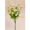 Kytička mini margarétky ŽLTÉ 37cm
