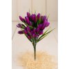Kytička mini krokusky TMAVO FIALOVÉ 33cm