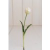 Gumený tulipán BIELY 40cm