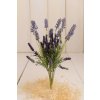 Hustá gumená kytica levanduľa 40cm
