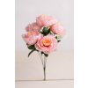 Kytica Pivónia RUŽOVÁ 44cm