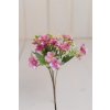 Kytička mini kvietky RUŽOVÉ 33cm