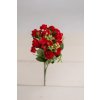 Kytička mini ruža ČERVENÁ 30cm