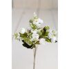 Kytička Ranunculus s prízdobou BIELA 33cm
