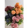 Prízdoba s bodliakmi MODRÁ 32cm