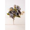 Kytička jesenná Kamélia MODRO ŠEDÁ 32cm