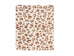 3178 1 leopard kobercek do kupelne 70x120 cm ivory camel