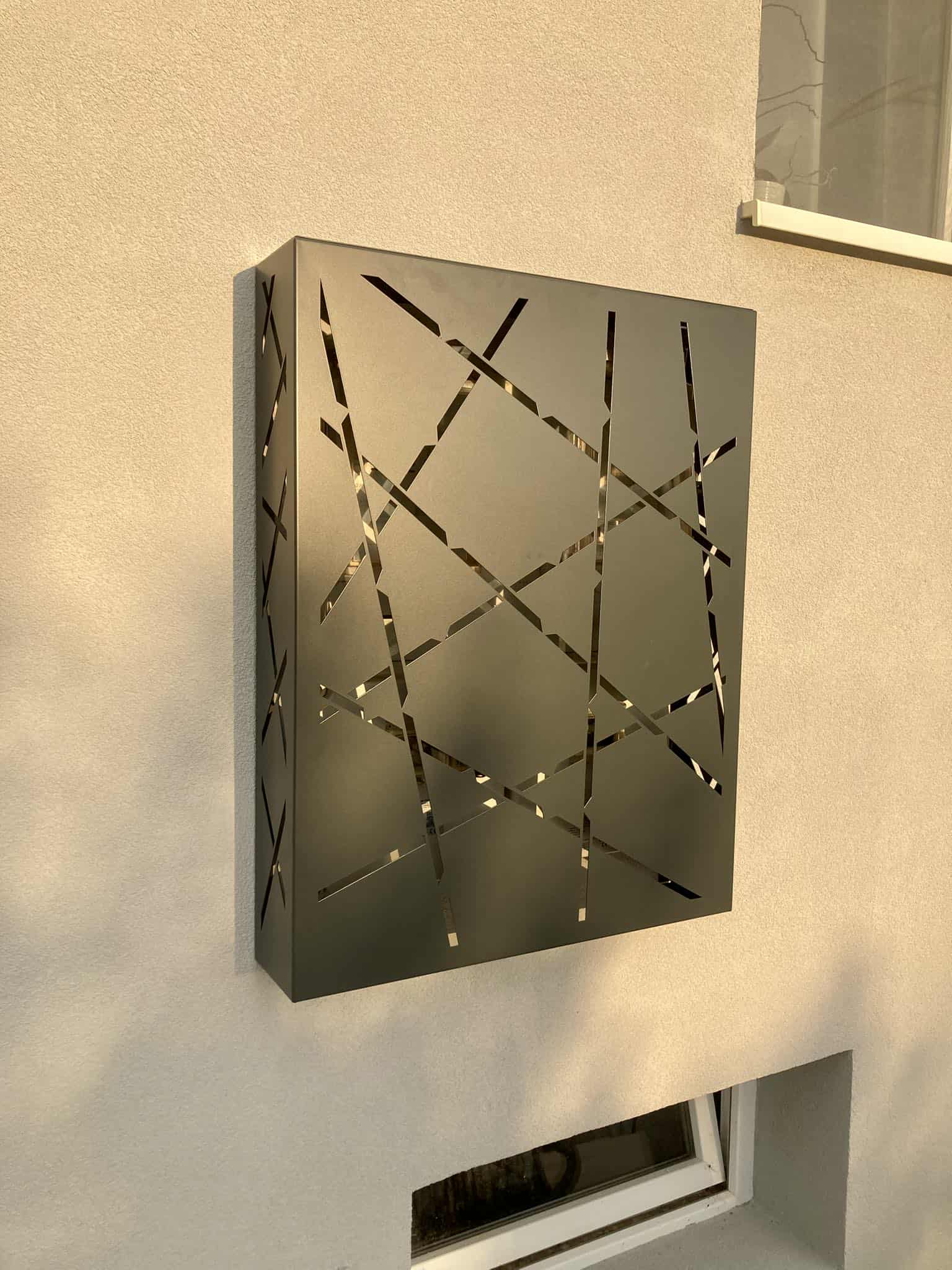 Villanyóra burkolat