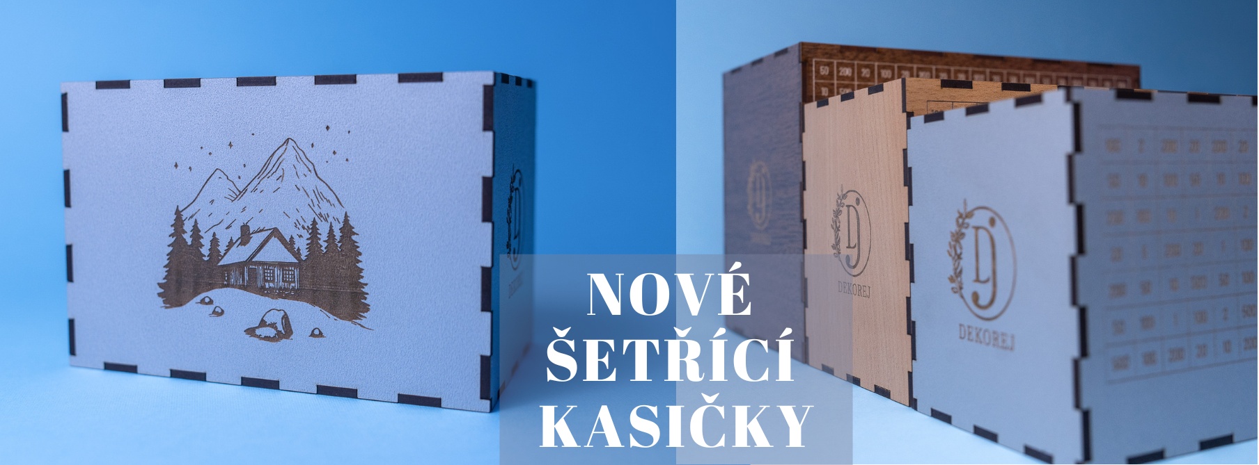 Nové šetřící kasičky