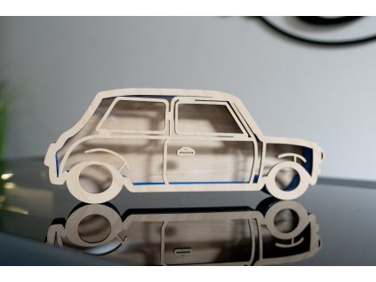 přírodní rámeček a záda, střed č.5