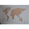 Mapa Sveta (Materiál Topoľ)