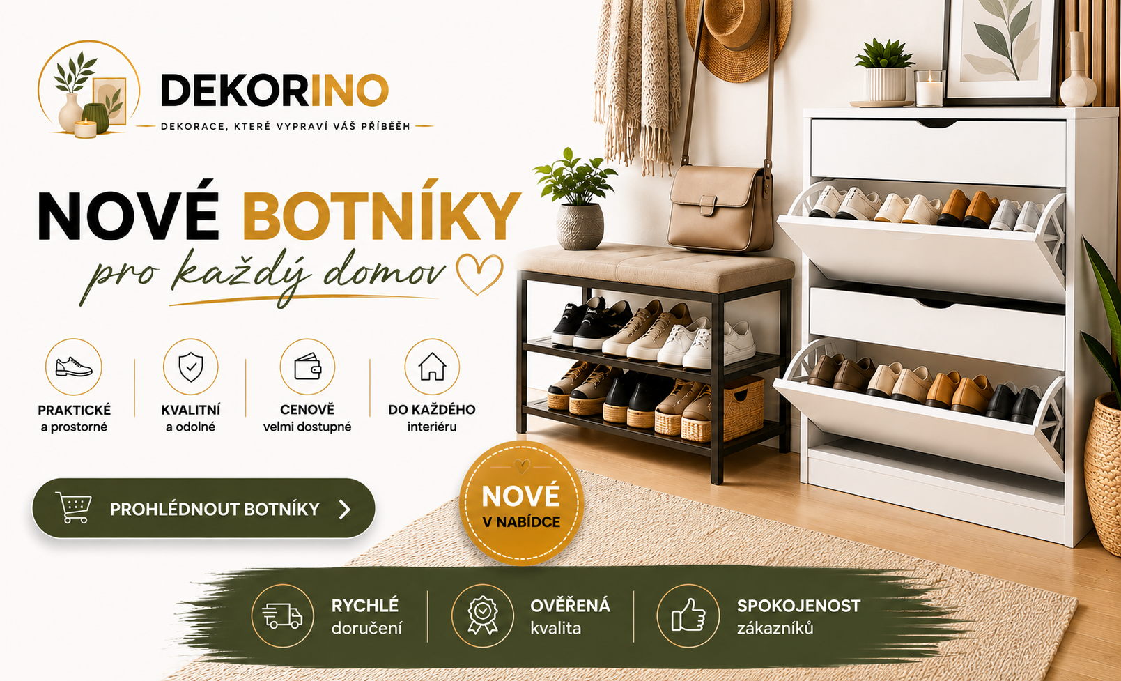 Nové botníky pro každý domov