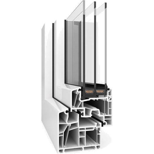 Plastová okna a dveře Aluplast Energeto 8000