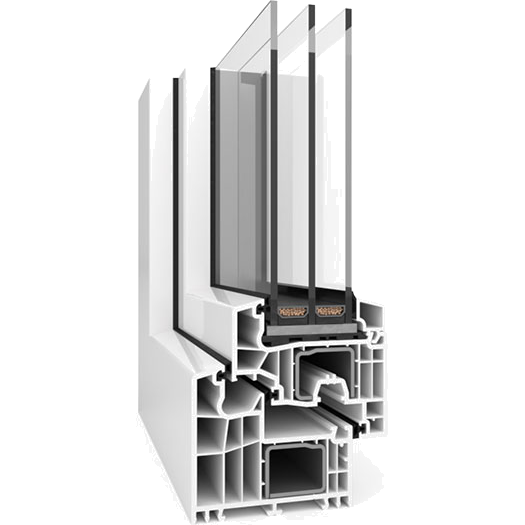 Plastová okna a dveře Salamander BluEvolution 92