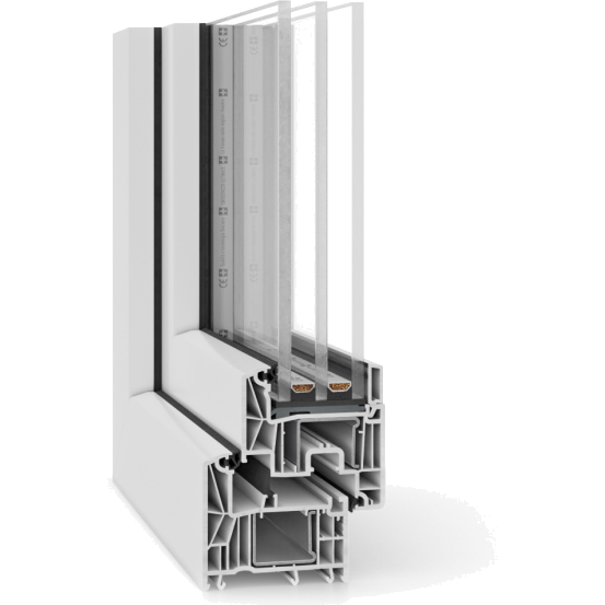 Plastová okna a dveře Rehau Synego