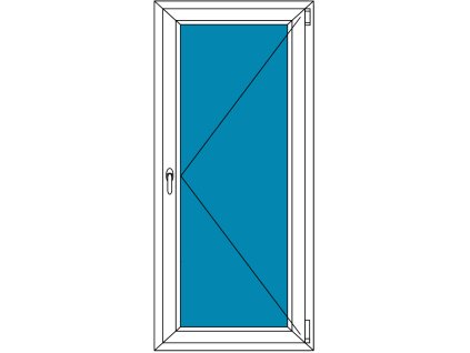 balkon otevírací Aluplast Ideal 4000