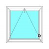 Plastové okno 50x130 cm Jednokřídlé Sklopné větrací Ekosun 6
