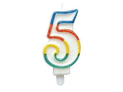 Świeczka do tortu 5