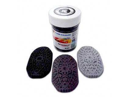 Gel Paint Food Colours Black