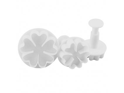 Zestaw 3 stempli  serce obok serca