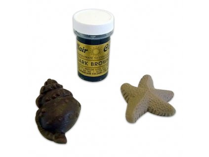 Sugarflair Gel Paint (25 g) Dark Brown