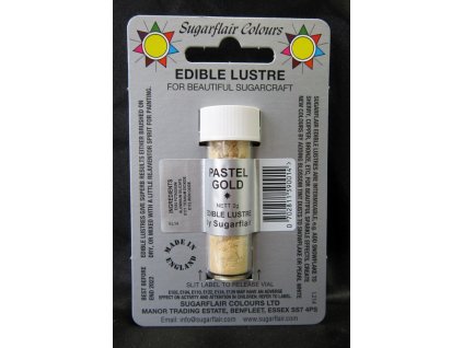 Jadalna farba proszkowa Sugarflair Pastel Gold