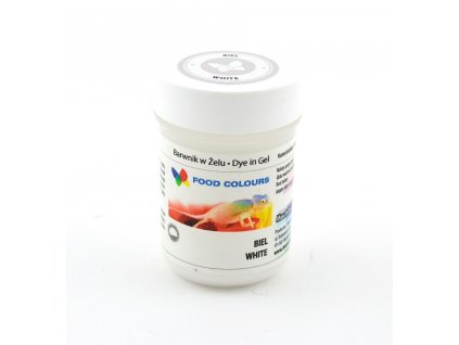 Food Colours White Gel Paint
