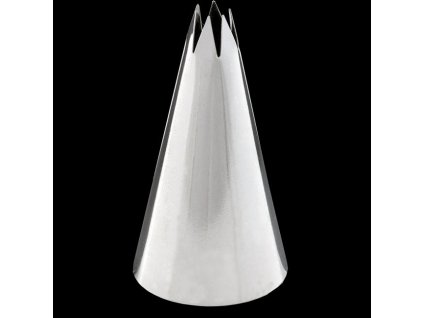 Dekoracyjna końcówka z sześcioma zębami