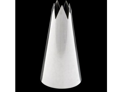 Dekoracyjna końcówka z pięcioma zębami