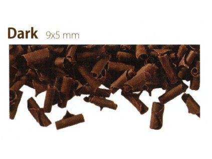 Wiórki czekoladowe ciemne - 80g