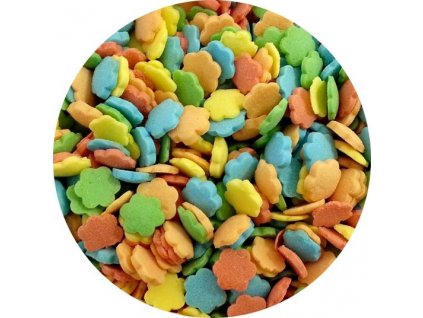 Cukrowa dekoracja kwiatki