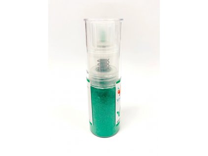 Brokat w atomizerze - Szmaragdowa zieleń