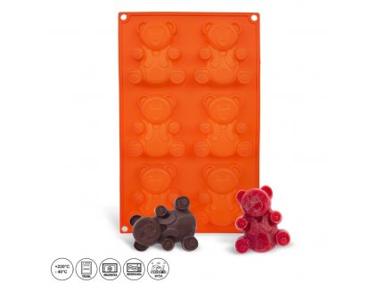 Silikonowa forma  misie