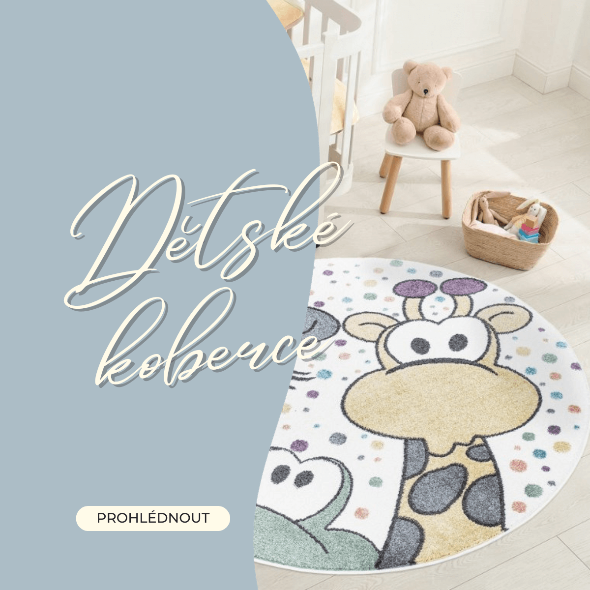 Detské koberce - kolekcia Anime - mobil