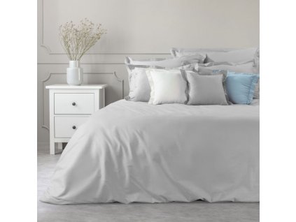 Povlak na přikrývku NOVA COLOUR 220x200cm světle šedý