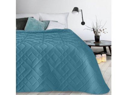 Přehoz na postel v modré barvě NHH-05