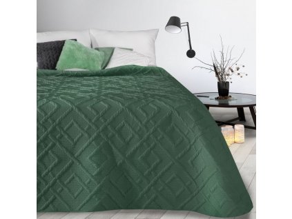 Přehoz na postel v zelené barvě NHH-02