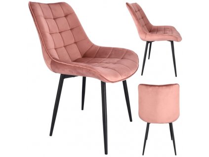 Jídelní židle MISTY - růžová