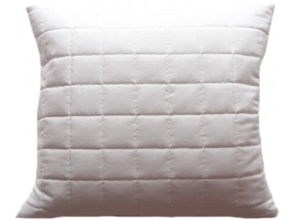 Prošívané dekorační povlečení JMA-02 - bílé