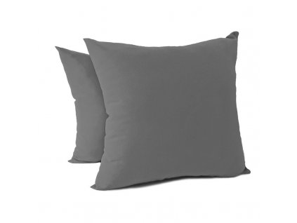 993441 tmavě šedá povlak na polštář heaven 463 86