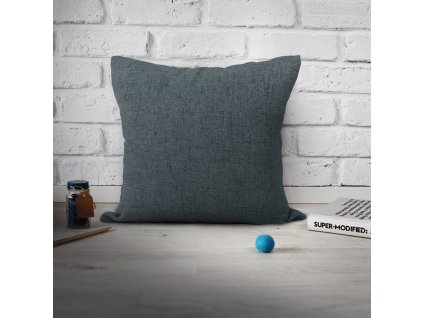 994968 tmavě šedá povlak na polštář verona 177 156