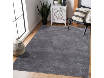 Jednobarevný koberec FANCY 647 šedý