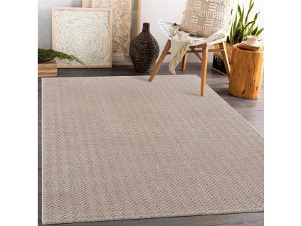 Jednobarevný koberec FANCY 805 - béžový