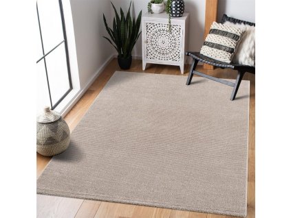 Jednobarevný koberec FANCY 900 - béžový