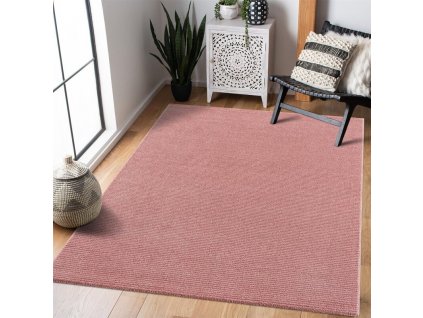 Jednobarevný koberec FANCY 900 - růžový