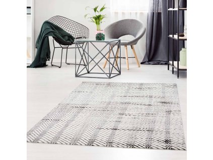Moderní koberec MODA SOFT krémový 1138