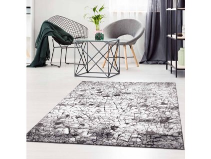 Moderní koberec MODA SOFT šedý 1130